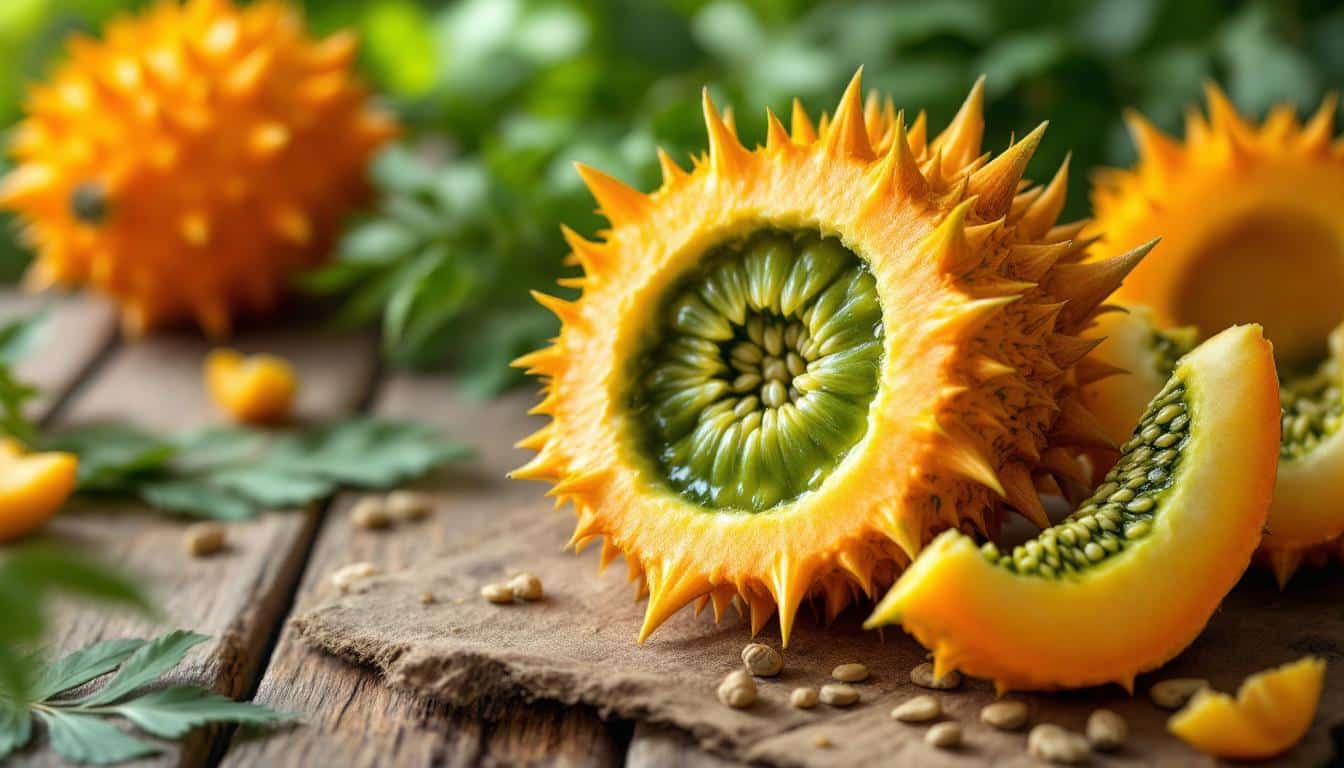 découvrez les caractéristiques uniques du kiwano horned melon, apprenez comment le cultiver facilement et explorez ses bienfaits pour la santé.