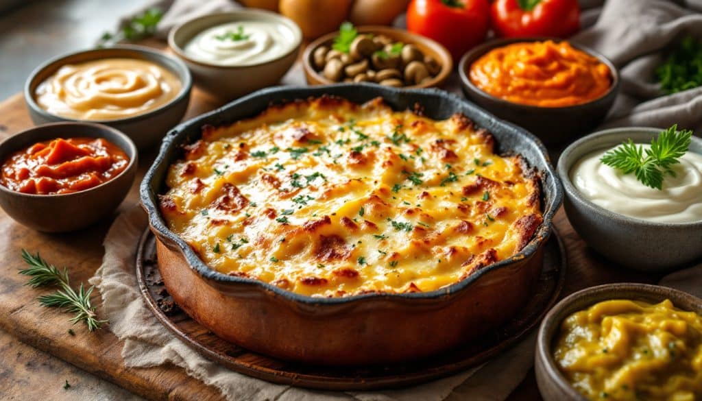 découvrez 7 alternatives faciles et gourmandes pour remplacer la béchamel dans vos gratins et apporter une touche originale à vos recettes.
