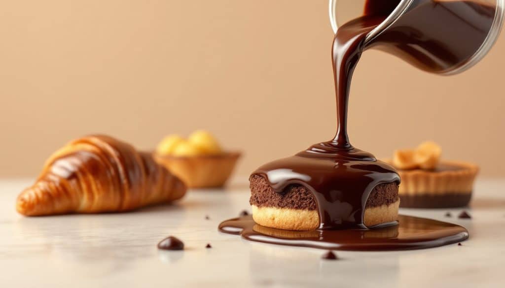 découvrez notre recette simple et rapide de nappage au chocolat pour des desserts brillants et gourmands en un rien de temps.