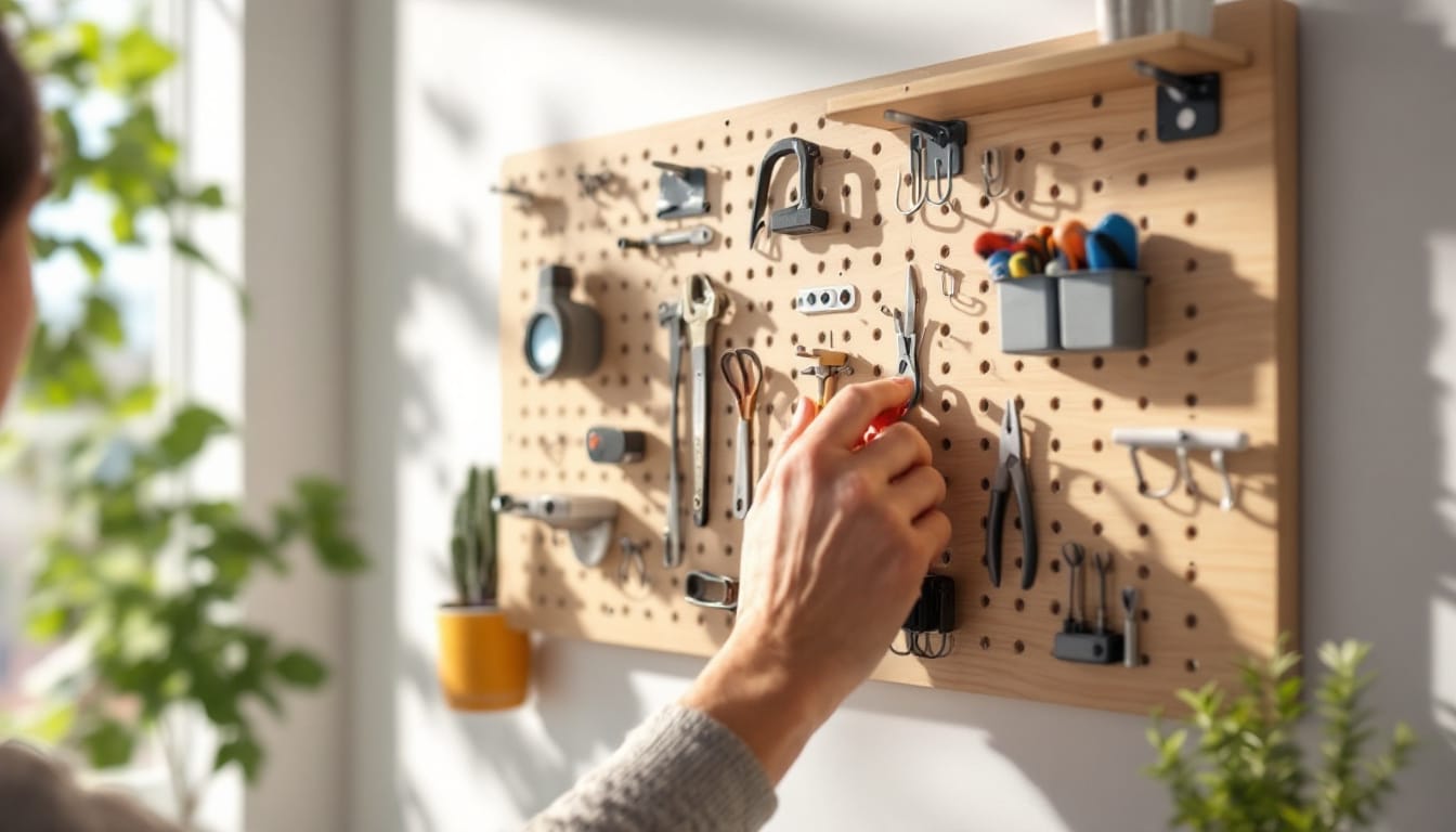 découvrez comment choisir et utiliser les crochets pegs pegboard pour un rangement modulable, pratique et organisé de votre espace.