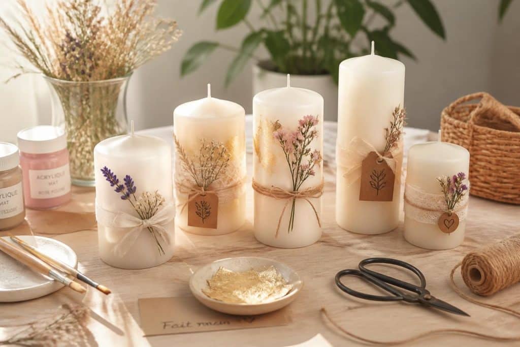 découvrez des astuces simples et créatives pour décorer vos bougies et les personnaliser facilement. apportez une touche unique à votre décoration avec nos conseils pratiques.