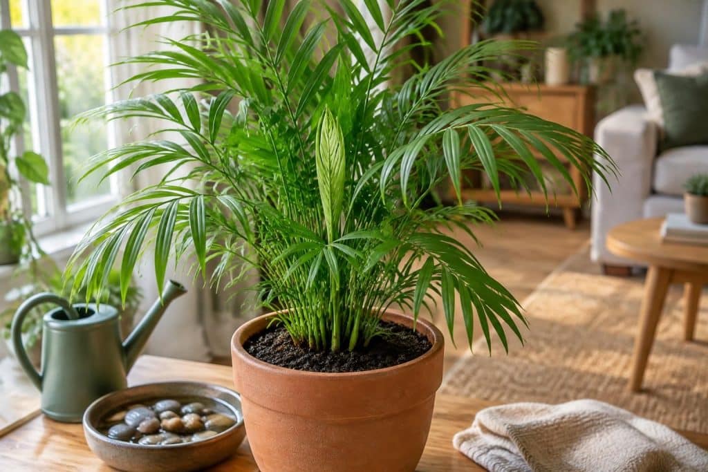 découvrez comment entretenir le palmier de salon : lumière, arrosage, humidité et conseils pratiques pour favoriser une croissance saine.