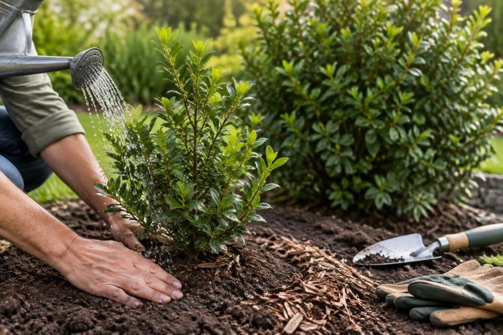 découvrez comment planter et entretenir le pittosporum kohuhu : exposition, sol, arrosage et taille pour favoriser sa croissance.